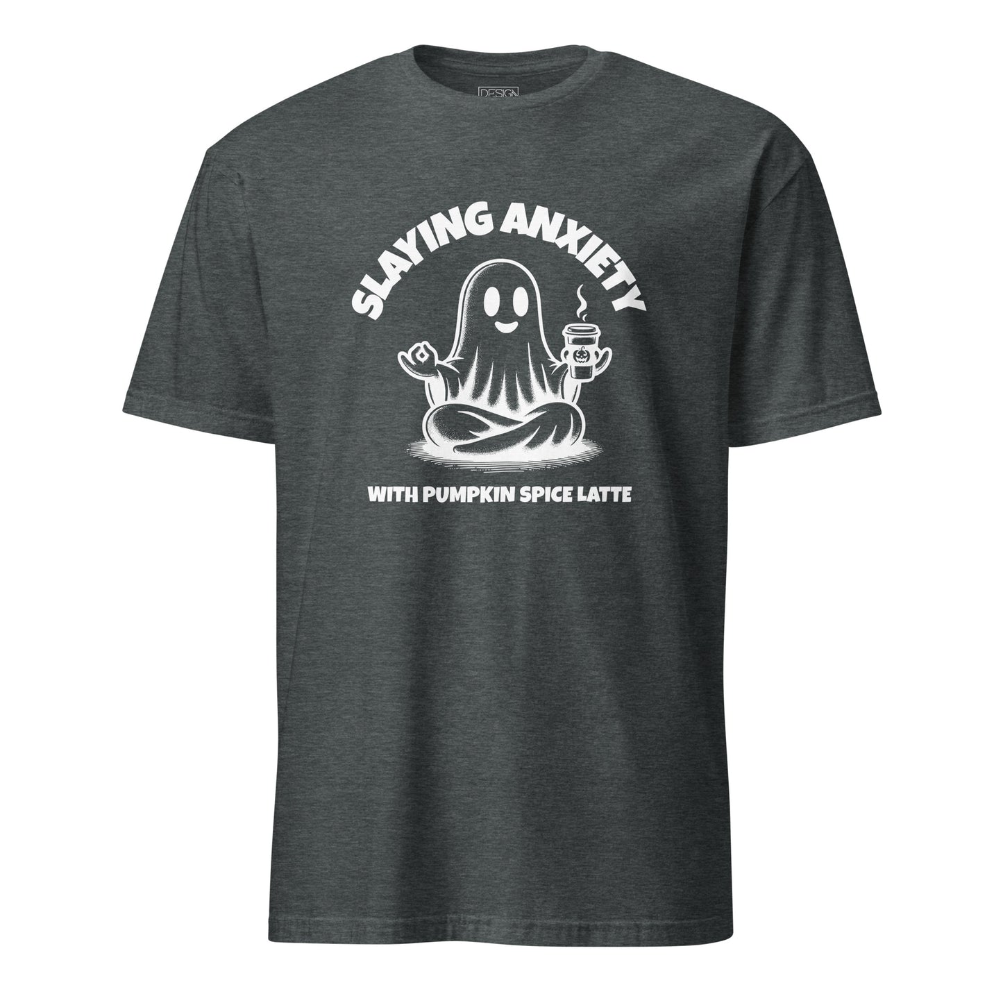 Slaying Anxiety with Pumpkin Spice Latte Unisex T-Shirt