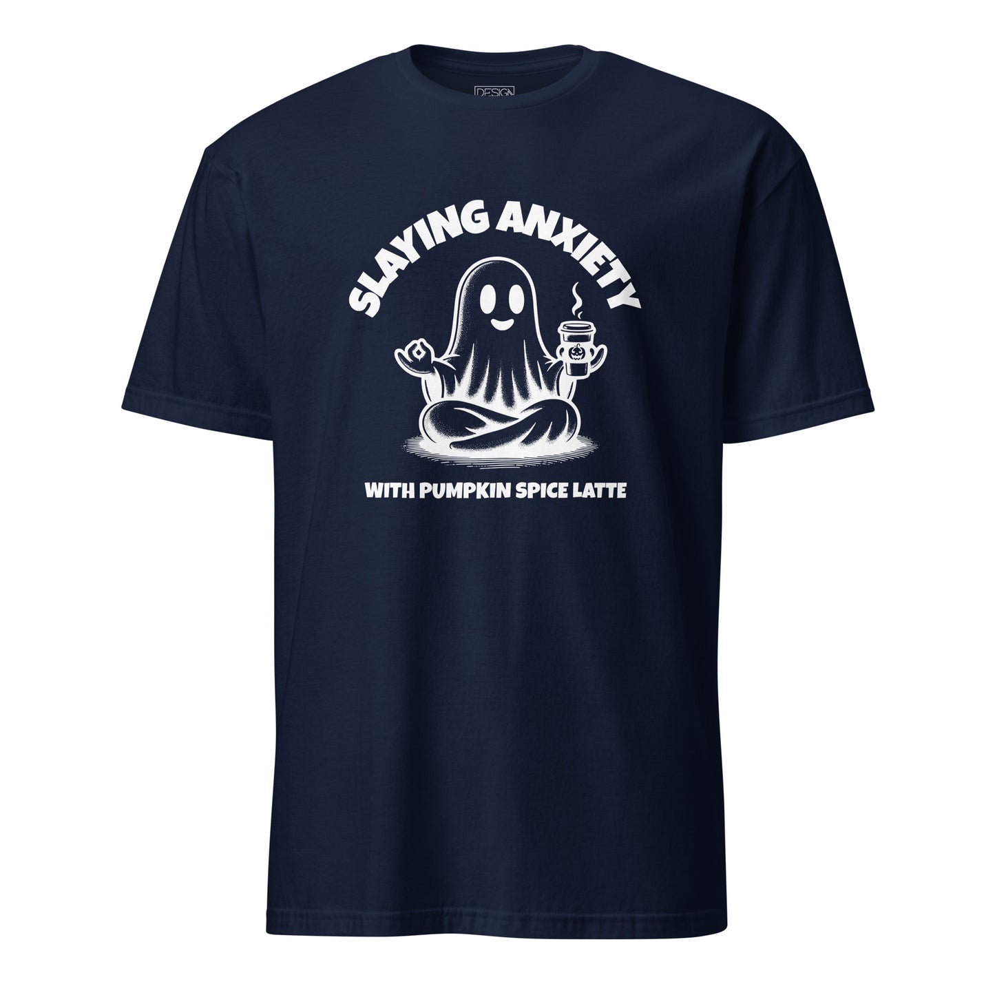 Slaying Anxiety with Pumpkin Spice Latte Unisex T-Shirt