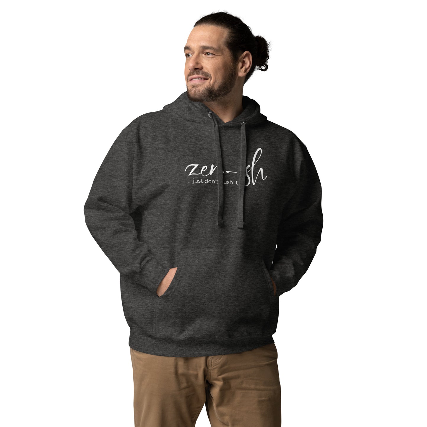 Zen-Ish, Just Don't Push It Unisex Hoodie