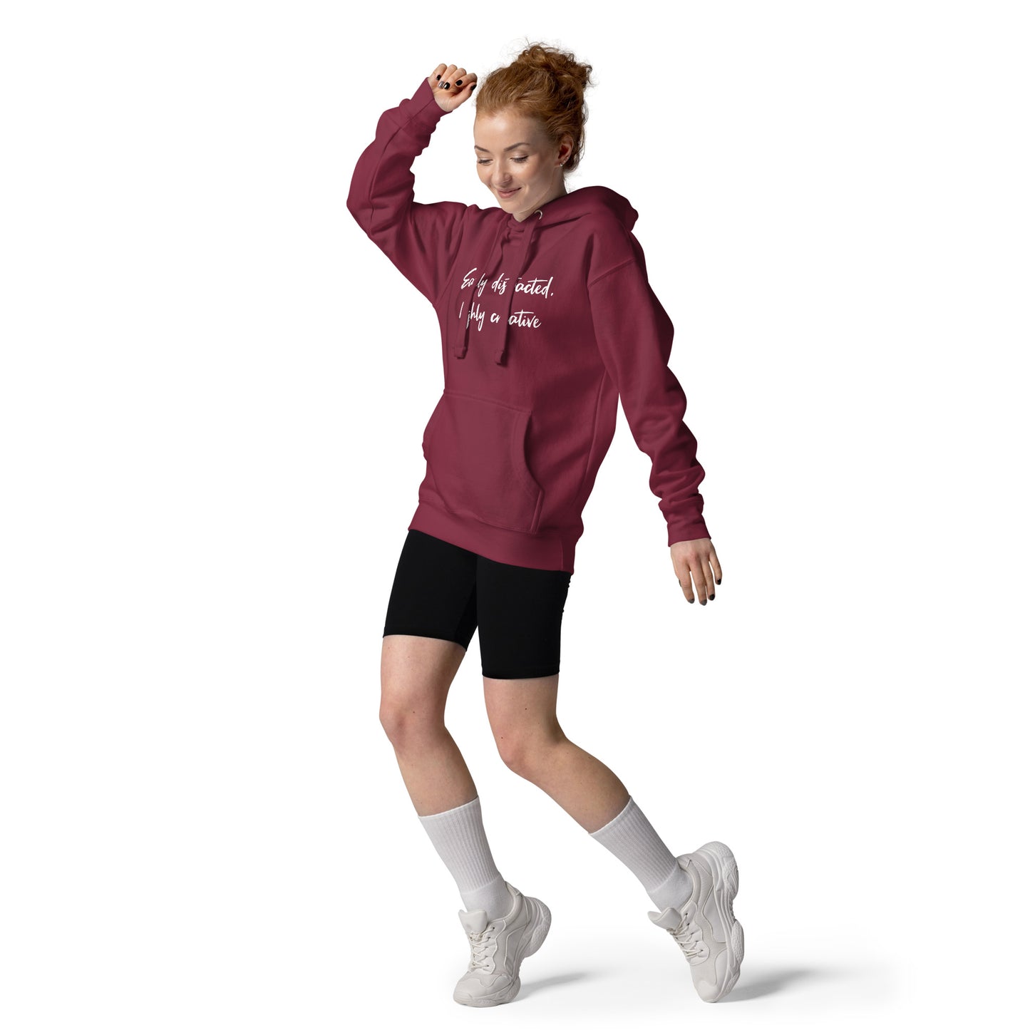 Easily Distracted, Highly Creative Unisex Hoodie