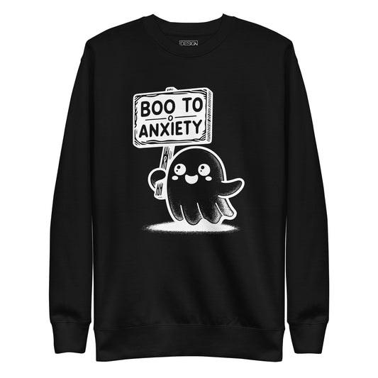 Boo to Anxiety Unisex Sweatshirt