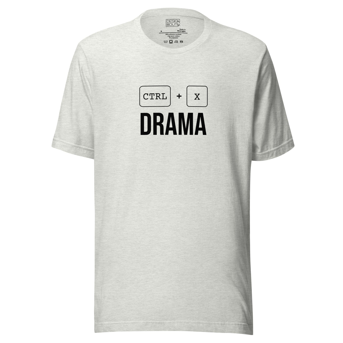 Ctrl + X Drama Unisex T-shirt