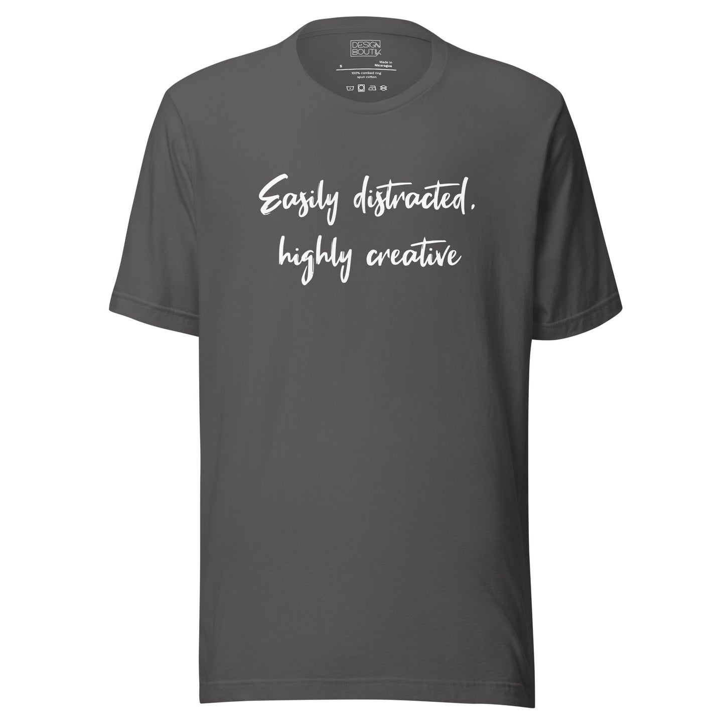 Easily Distracted, Highly Creative Unisex T-shirt