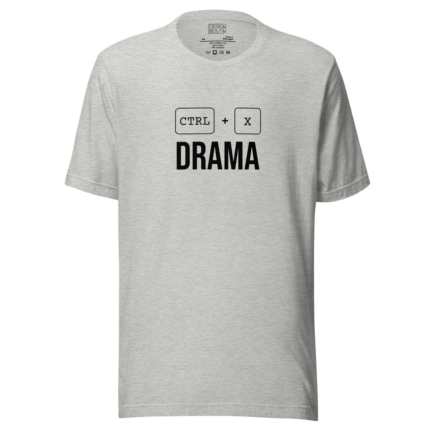 Ctrl + X Drama Unisex T-shirt