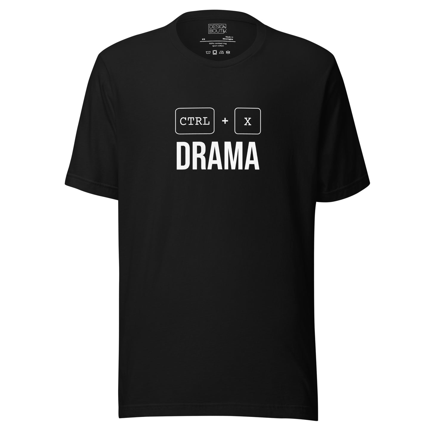 Ctrl + X Drama Unisex T-shirt