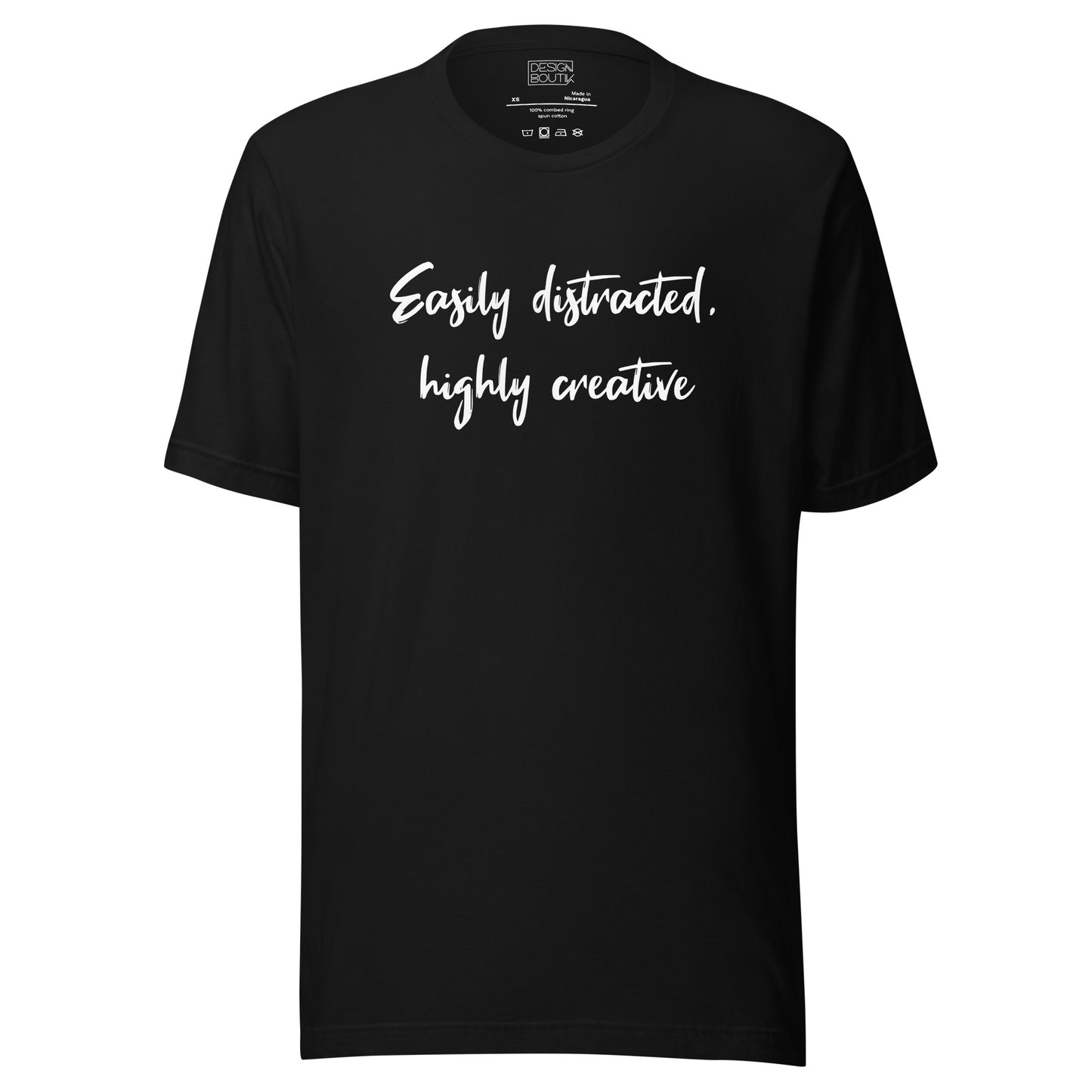 Easily Distracted, Highly Creative Unisex T-shirt