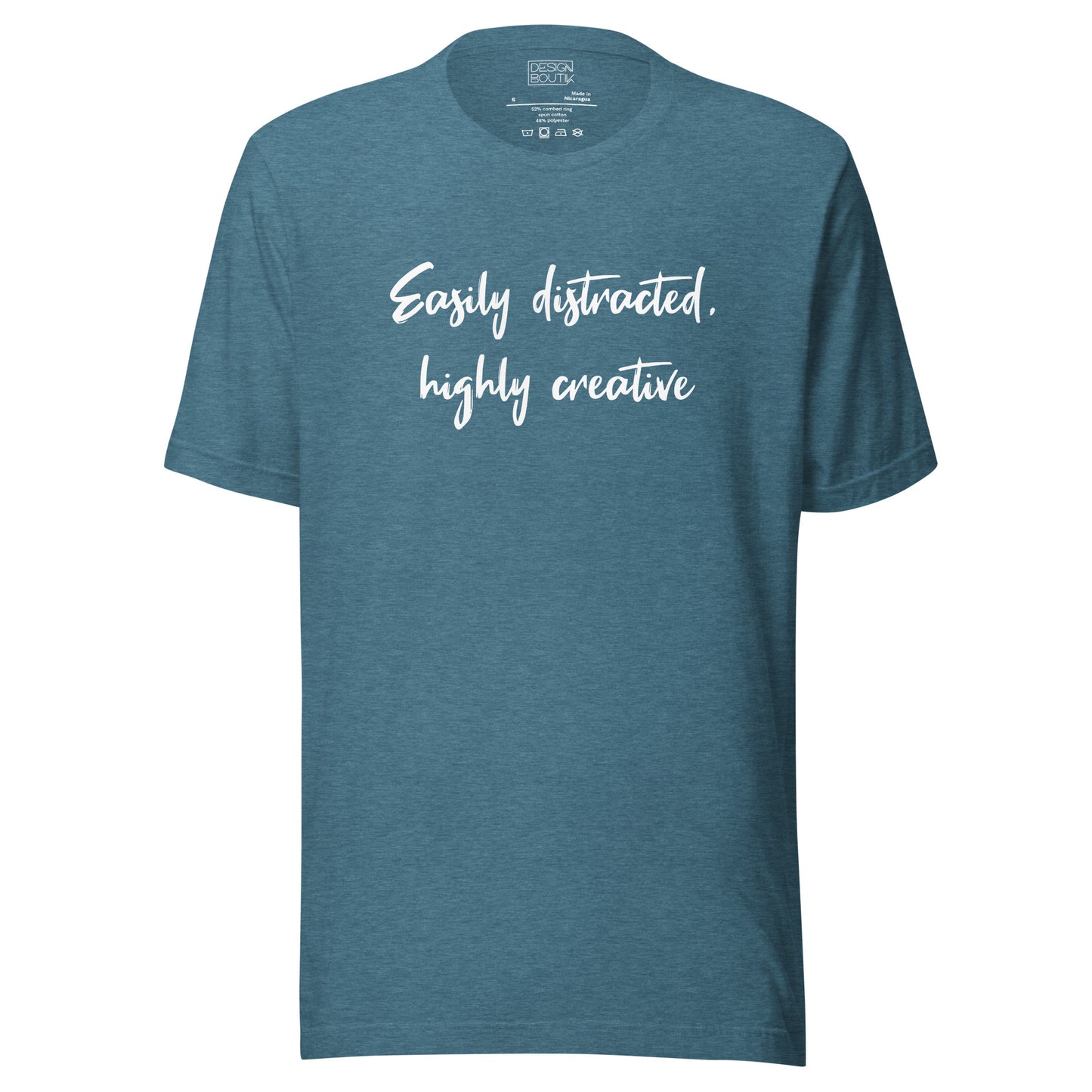 Easily Distracted, Highly Creative Unisex T-shirt