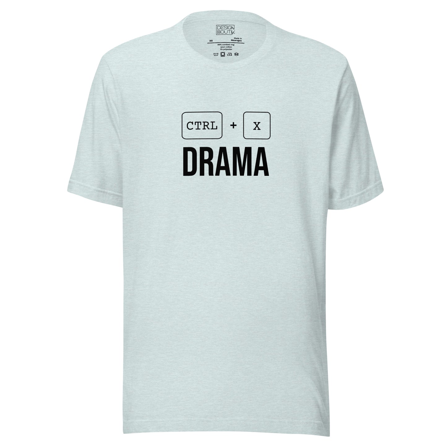 Ctrl + X Drama Unisex T-shirt