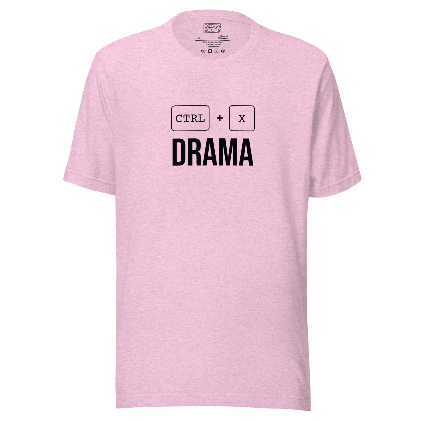 Ctrl + X Drama Unisex T-shirt