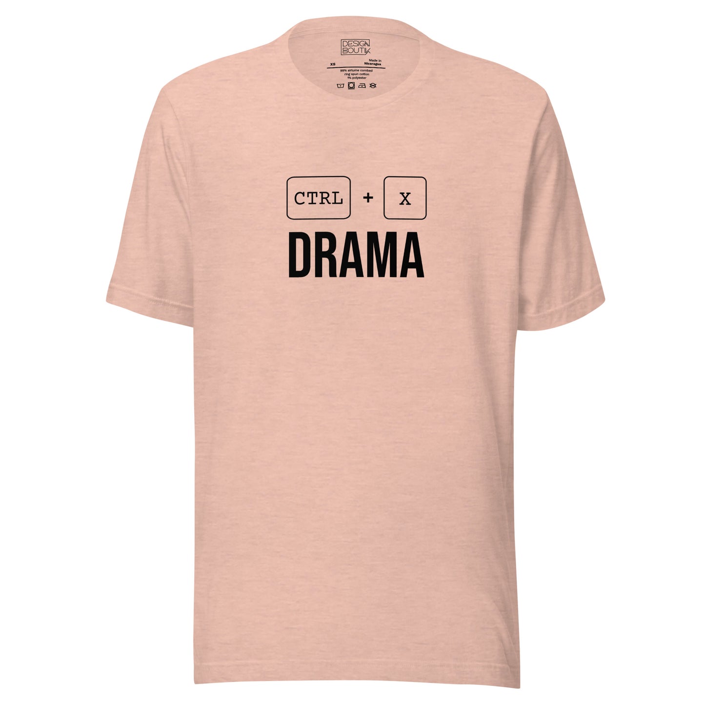 Ctrl + X Drama Unisex T-shirt