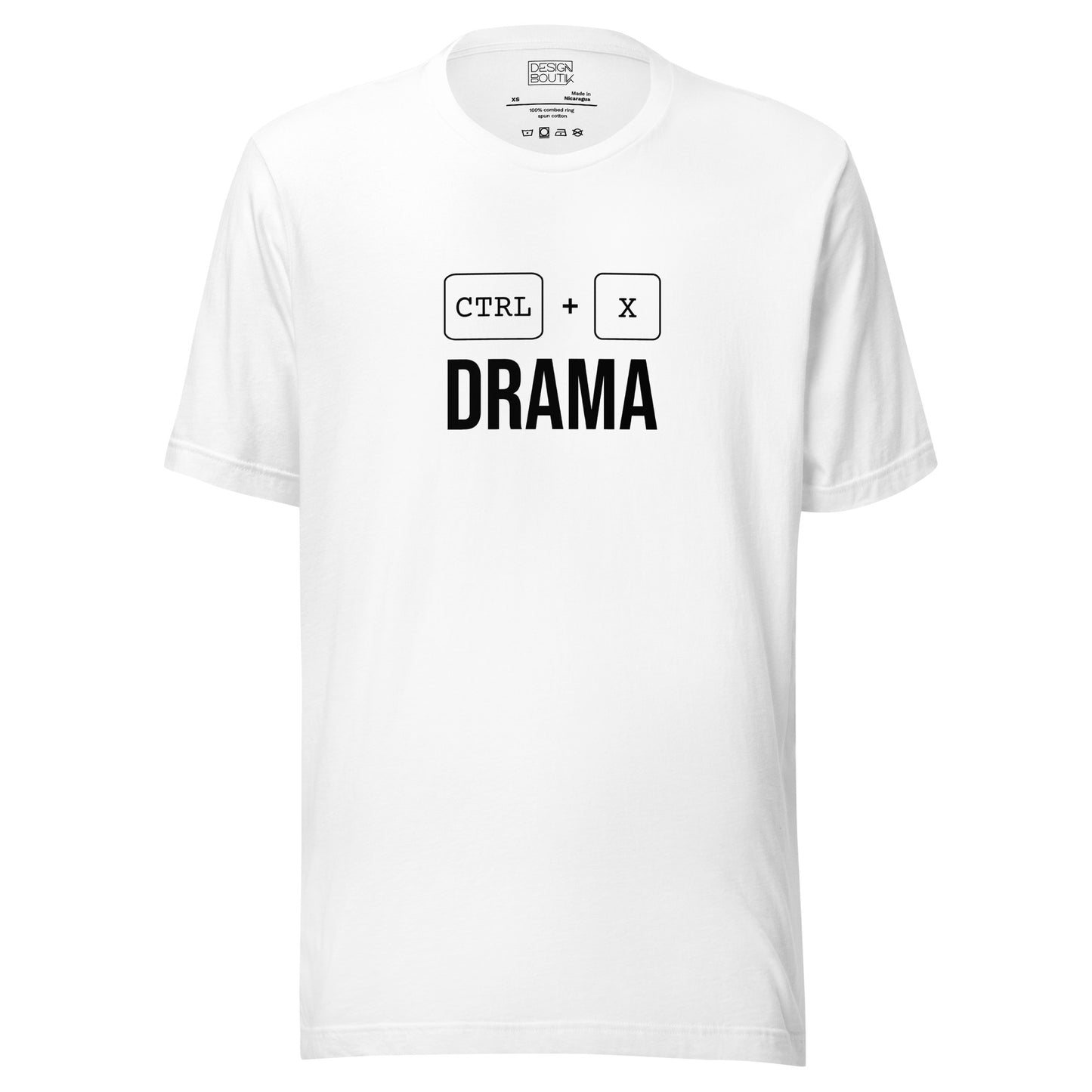 Ctrl + X Drama Unisex T-shirt